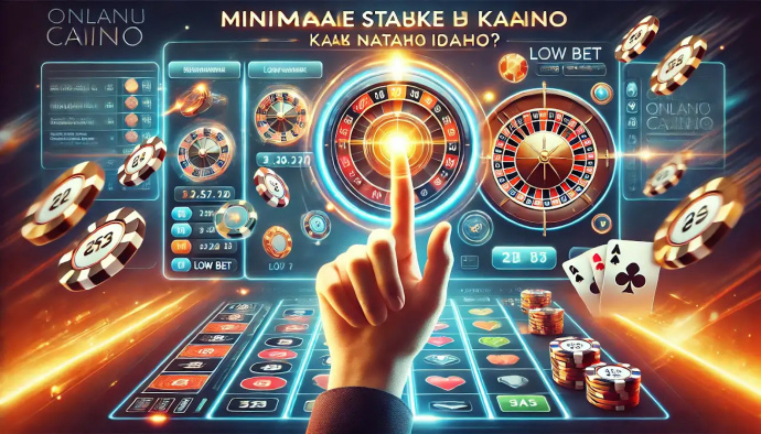 Минимальные ставки в онлайн казино: как начать игру?